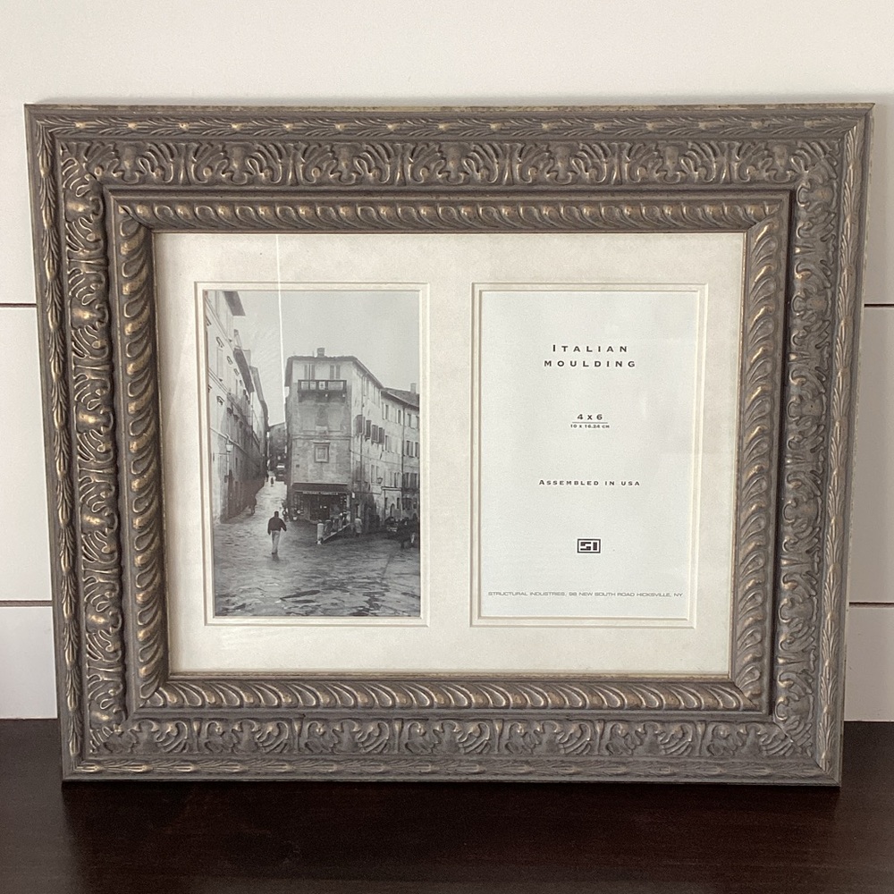 Elegant Gray Photo Frame